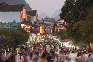 陽朔の西街