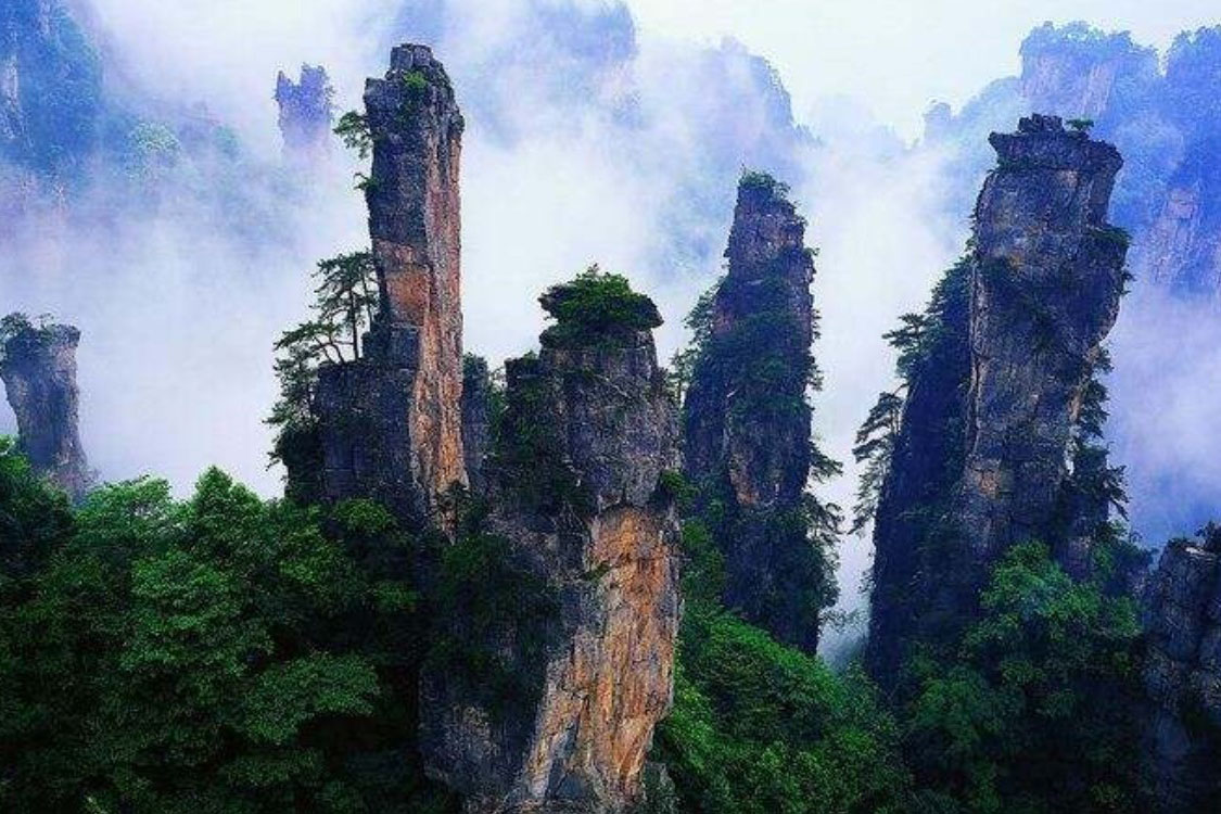 武陵源：自然の驚異を感じる