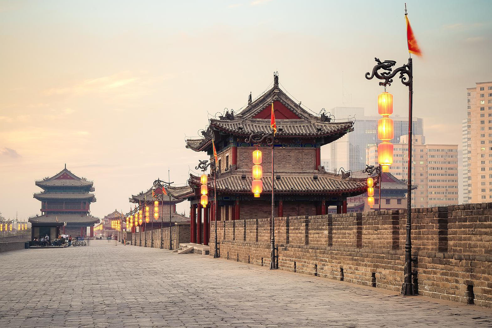 西安ツアー・西安城壁