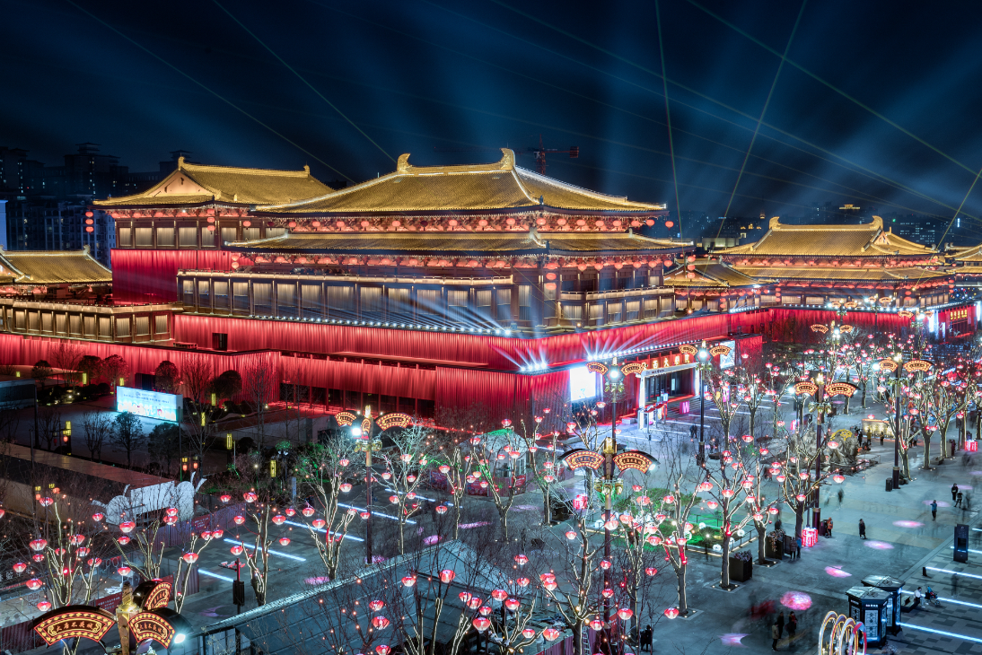 西安ツアー・大唐不夜城