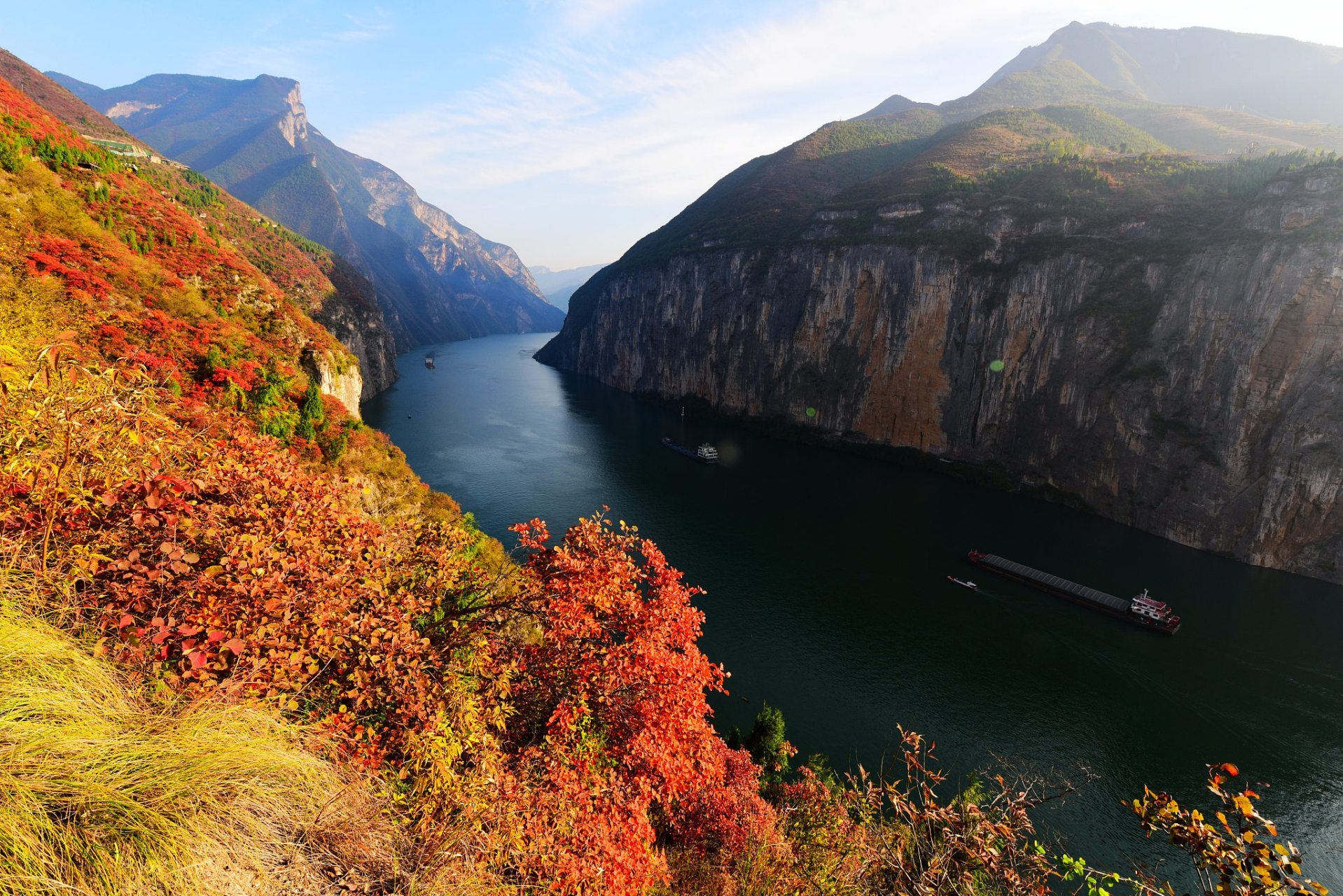 三峡の美しさ