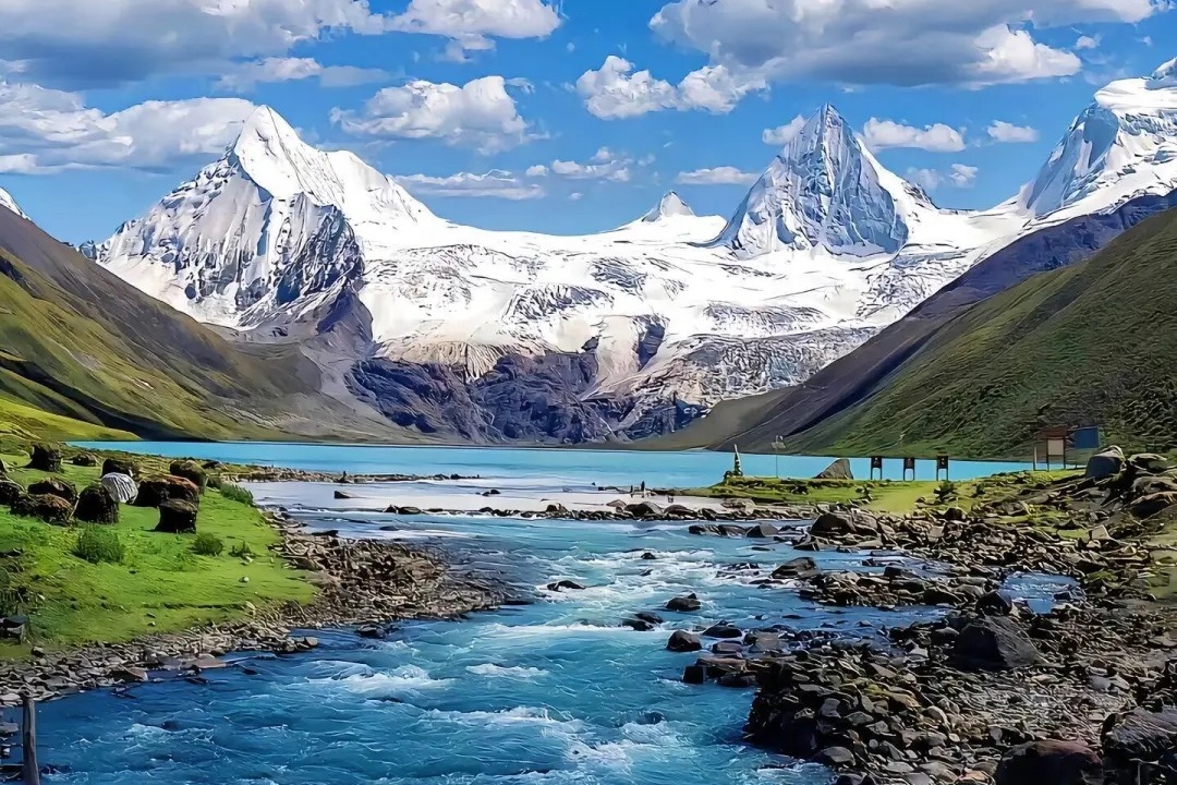 ラサの自然景色