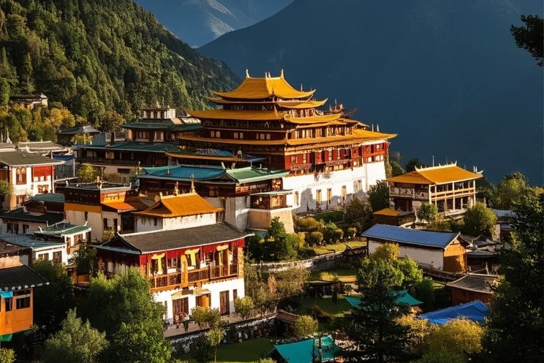 雲南省の経典建築