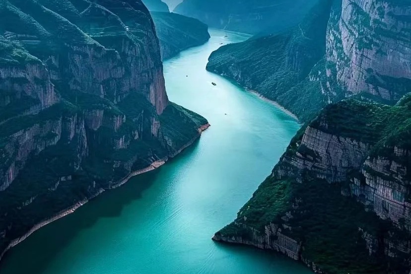 長江の美しさ風景