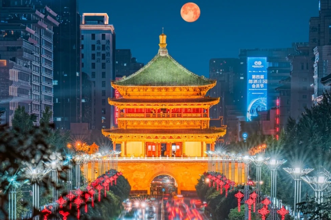 西安ツアー風景