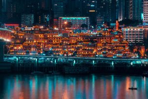重慶の夜景