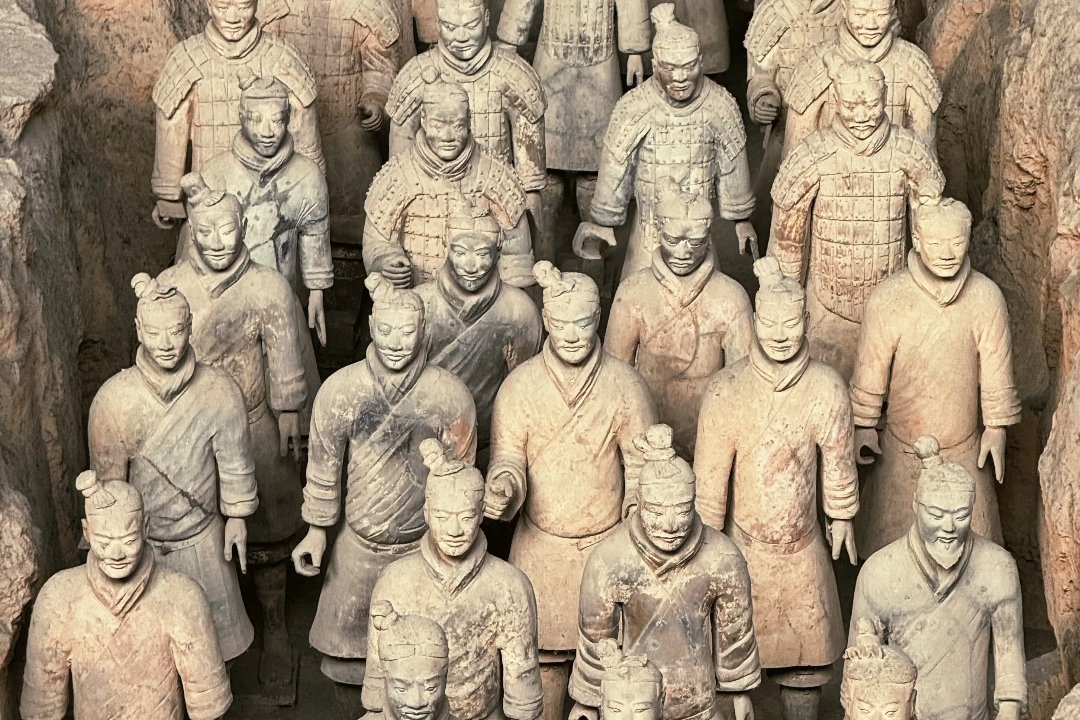 兵馬俑博物館への見学