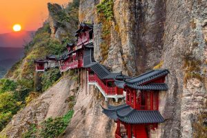 建築奇跡の懸空寺