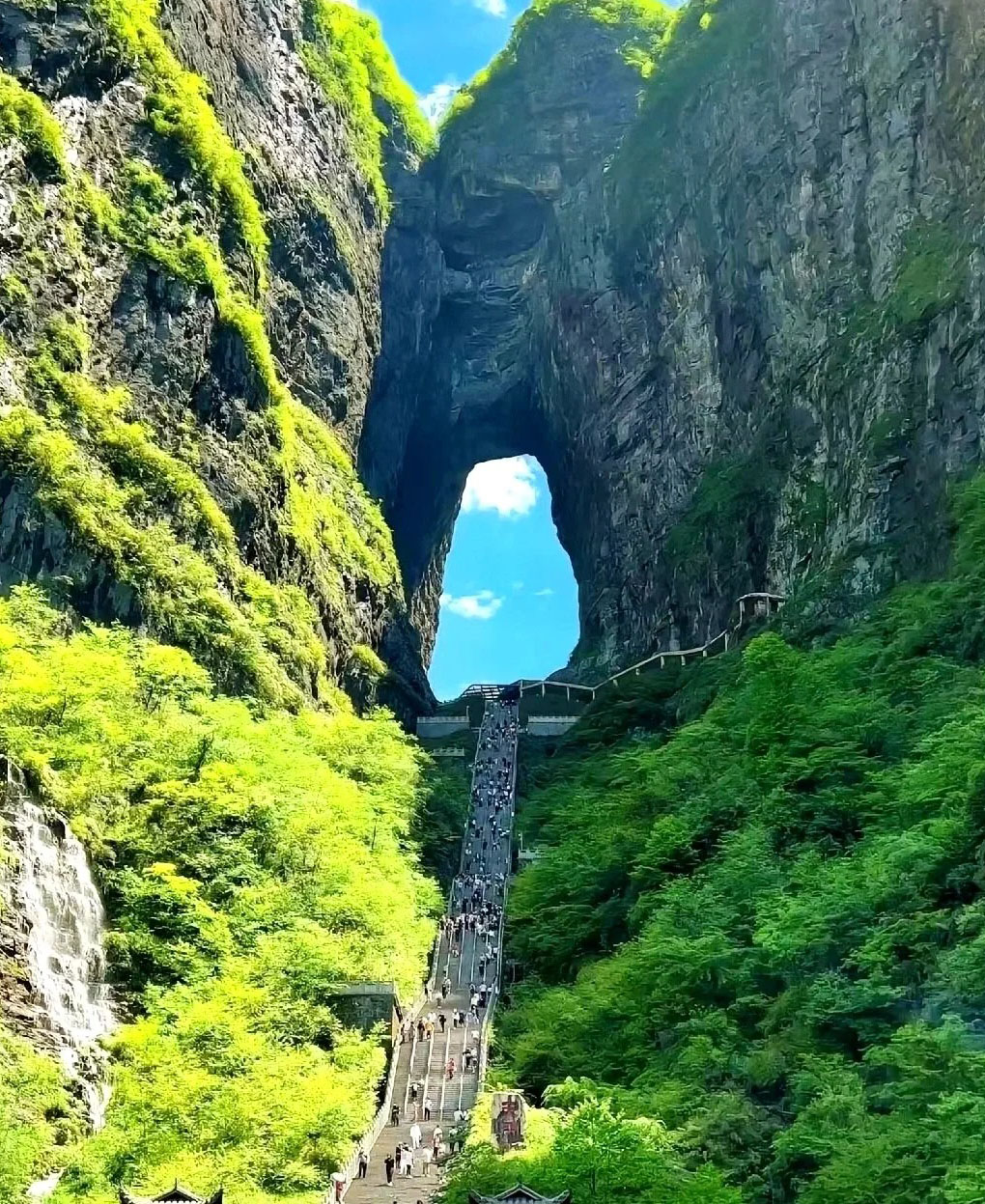 春の張家界天門山観光
