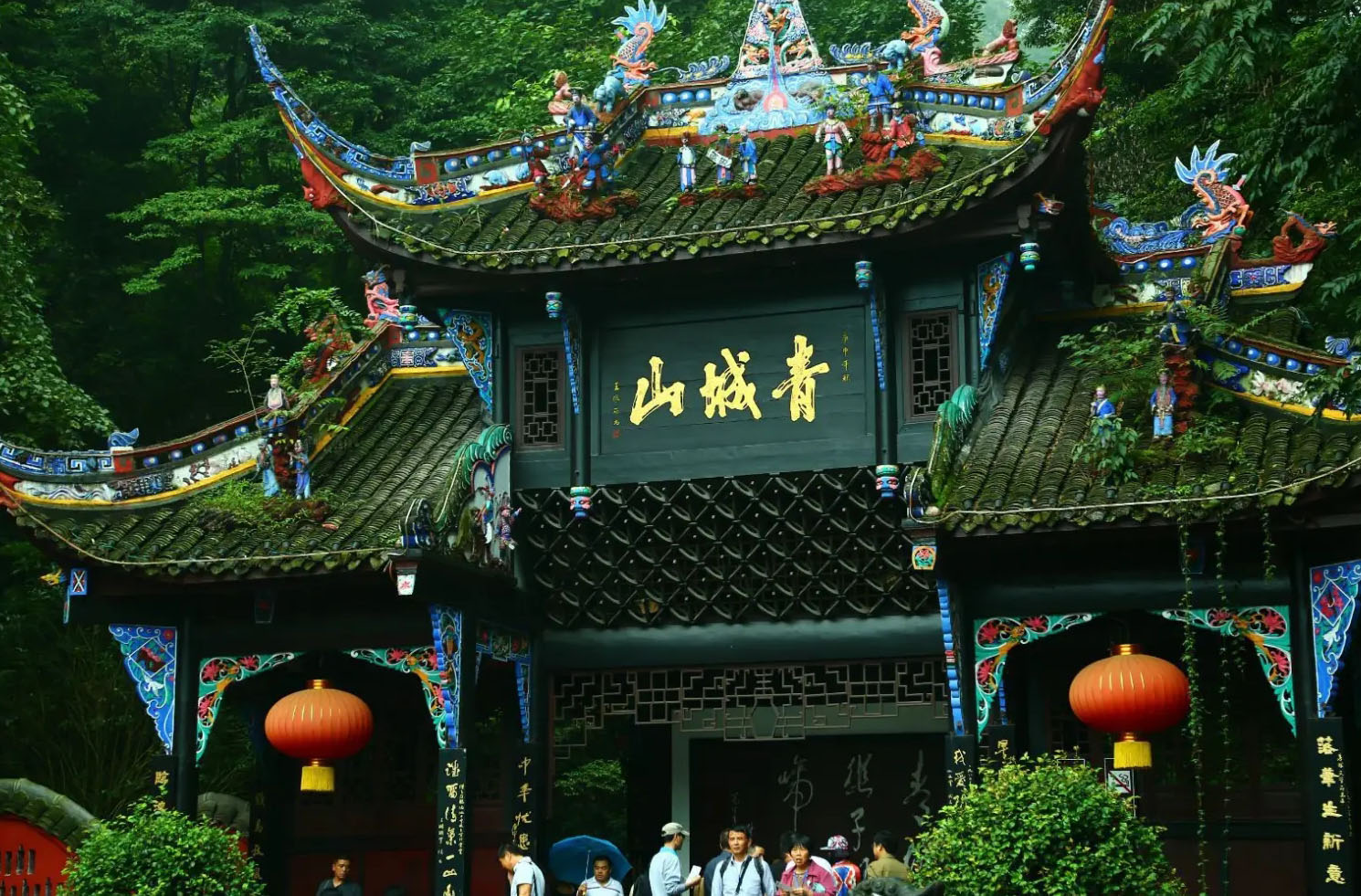 春の成都観光：青城山
