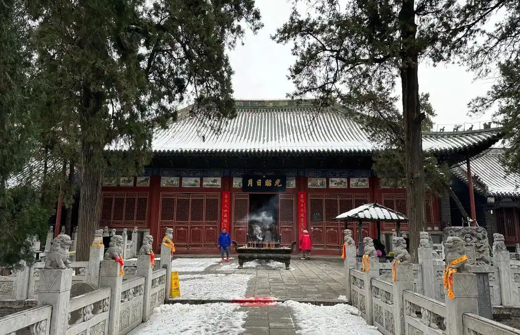 冬の洛陽観光：関林廟